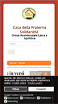 Mobile Screenshot of fraternasolidarieta.it