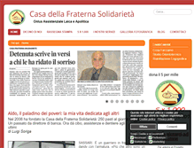 Tablet Screenshot of fraternasolidarieta.it